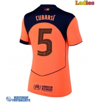 Barcelona Pau Cubarsi #5 Replica Third Shirt Ladies 2025-26 Short Sleeve